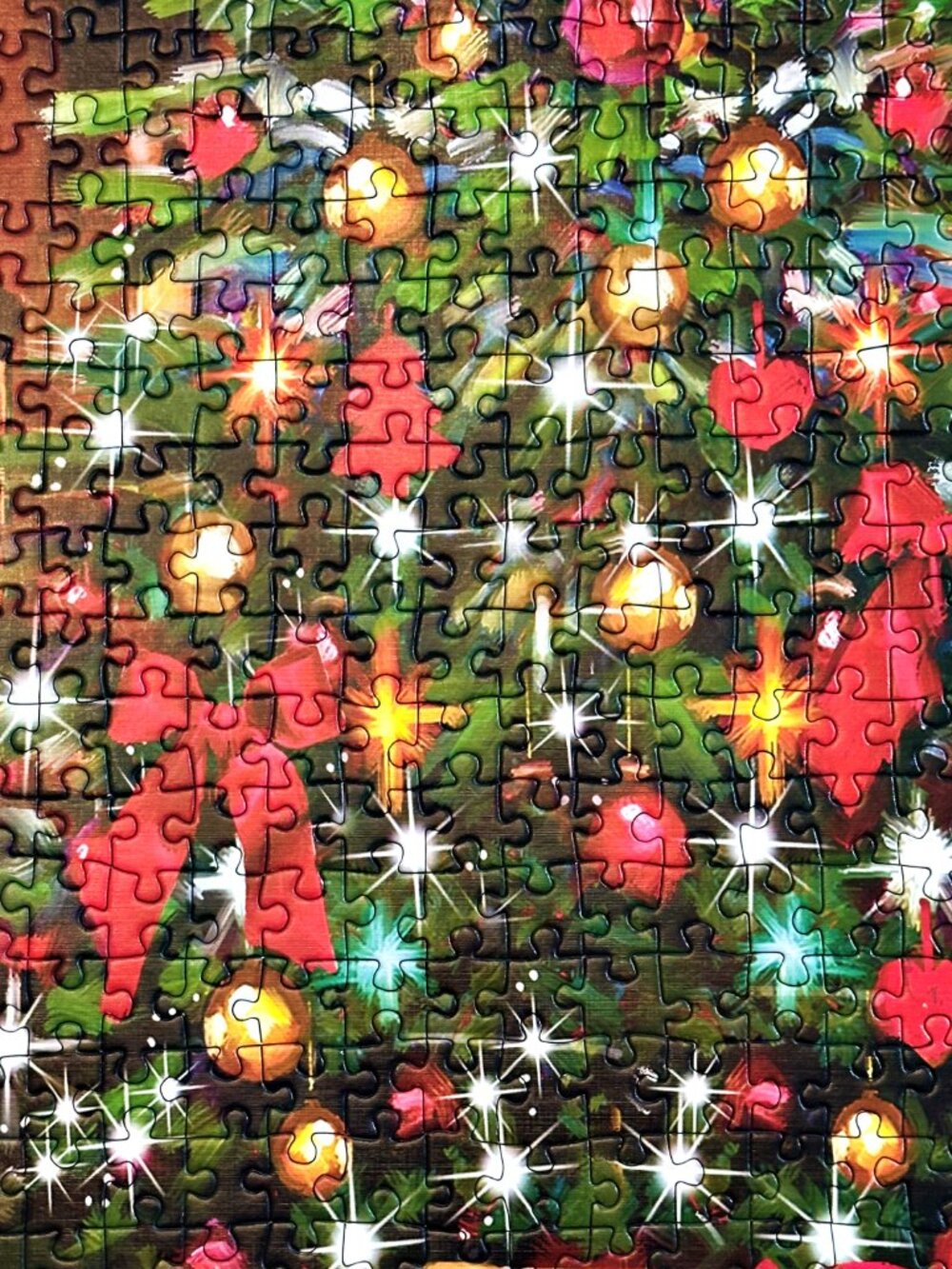 Christmas by the Fire LAB Jigsaw Puzzle 1000 Piece Portrait Clementoni COMPLETE! - Picture 4 of 8